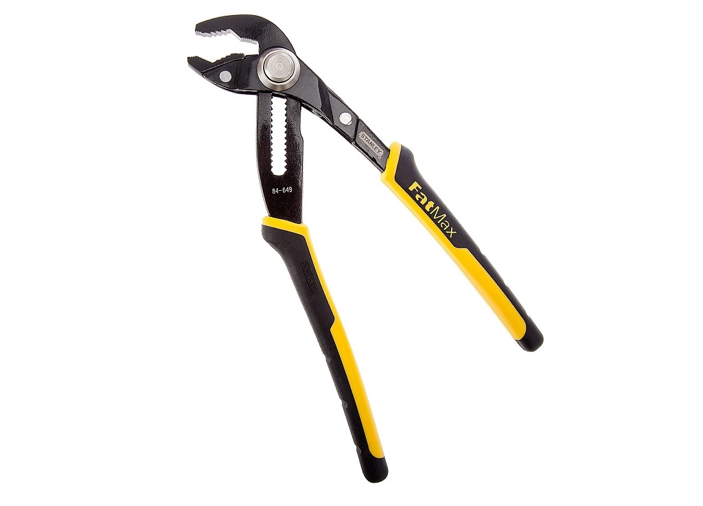 Hand Tools - Stanley - Fatmax Water Pump Pliers 300mm with Set button