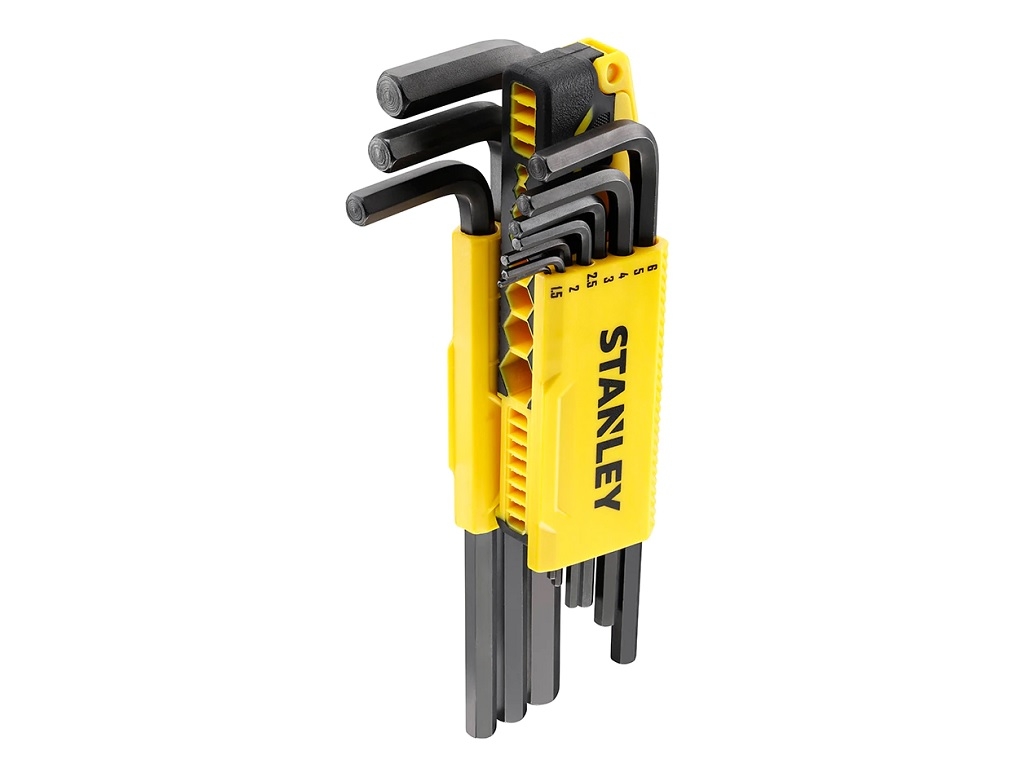 Hand Tools - Stanley - Set of Allen keys handle 9tem.