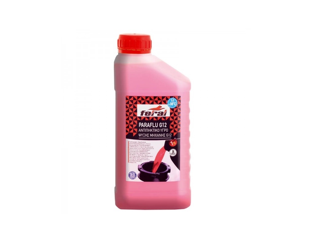 Auto - Moto Care Products - Feral - Antifreeze - Antifreeze Engine Freezing Fluid G12 1L