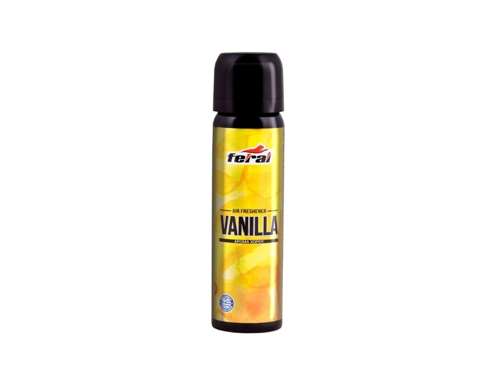 Auto - Moto Care Products - Feral - Αρωματικό Αυτοκινήτου Spray Fruity Collection Βανίλια 70ml