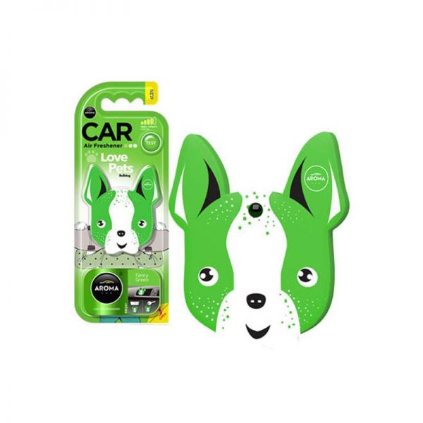 Προϊόντα Περιποίησης Auto - Αρωματικό Αυτοκινήτου Κρεμαστό Dog Fancy Green Aroma Με Άρωμα Πράσινο Μήλο