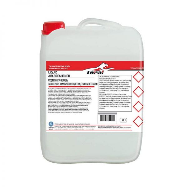 Auto - Moto Care Products - Αποσμητικό Υγρό Feral Με Άρωμα Russia Flag Collection Επαγγελματική Συσκεασία 10LT