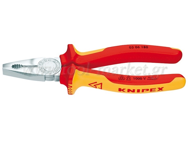 Knipex - Πένσα 1000V VDE 180mm - Πενσοειδή
