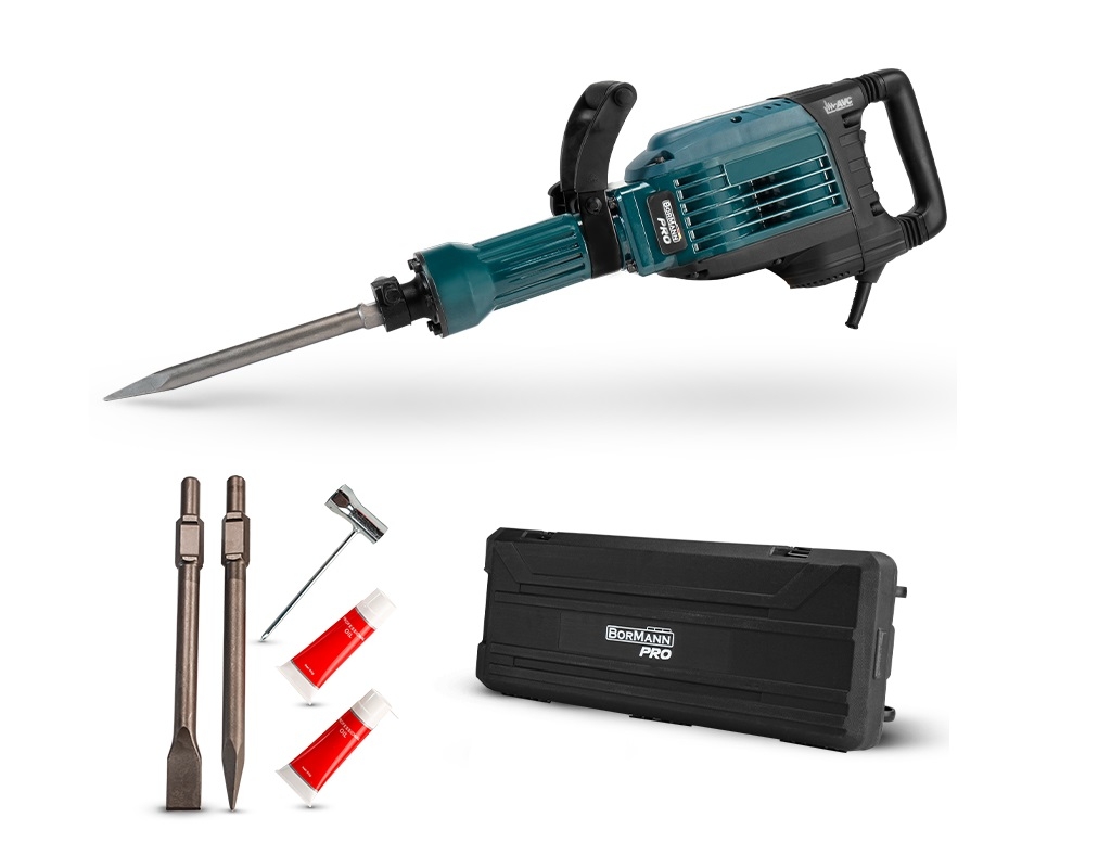 Electrical Power Tools - Bormann - Demolition Pistol 1500W 50J BPH4800