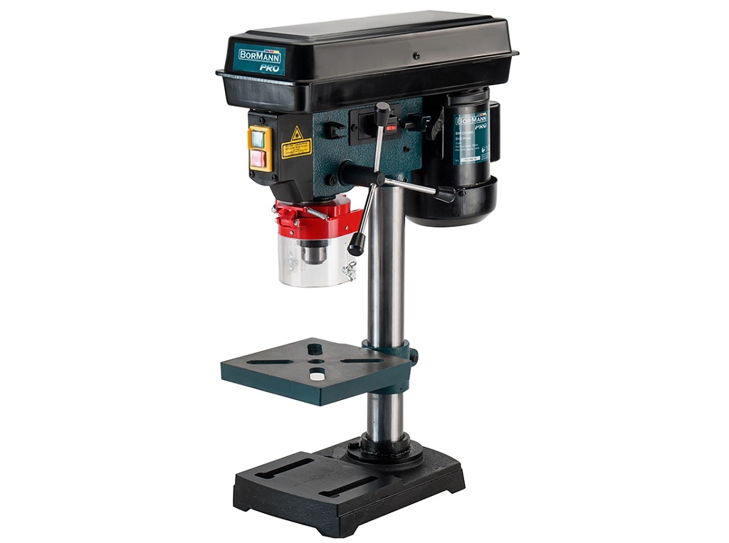 Εργαλεία Ηλεκτρικά - BORMANN - Pro BKD1355 Κολωνάτο Δράπανο 13mm 350W Πάγκου Με Λέιζερ, H580mm