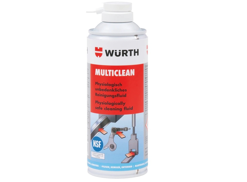 Auto - Moto Care Products - WURTH Liquid cleaner Multiclean 400ML