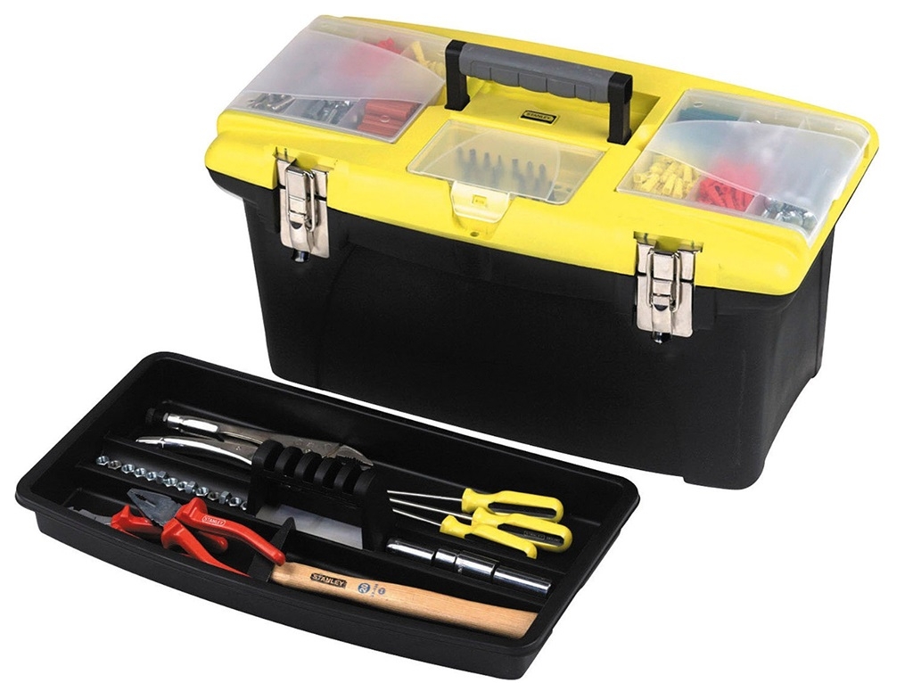 Stanley Jumbo Toolbox With 2 Drawer & Tray Tool Cases