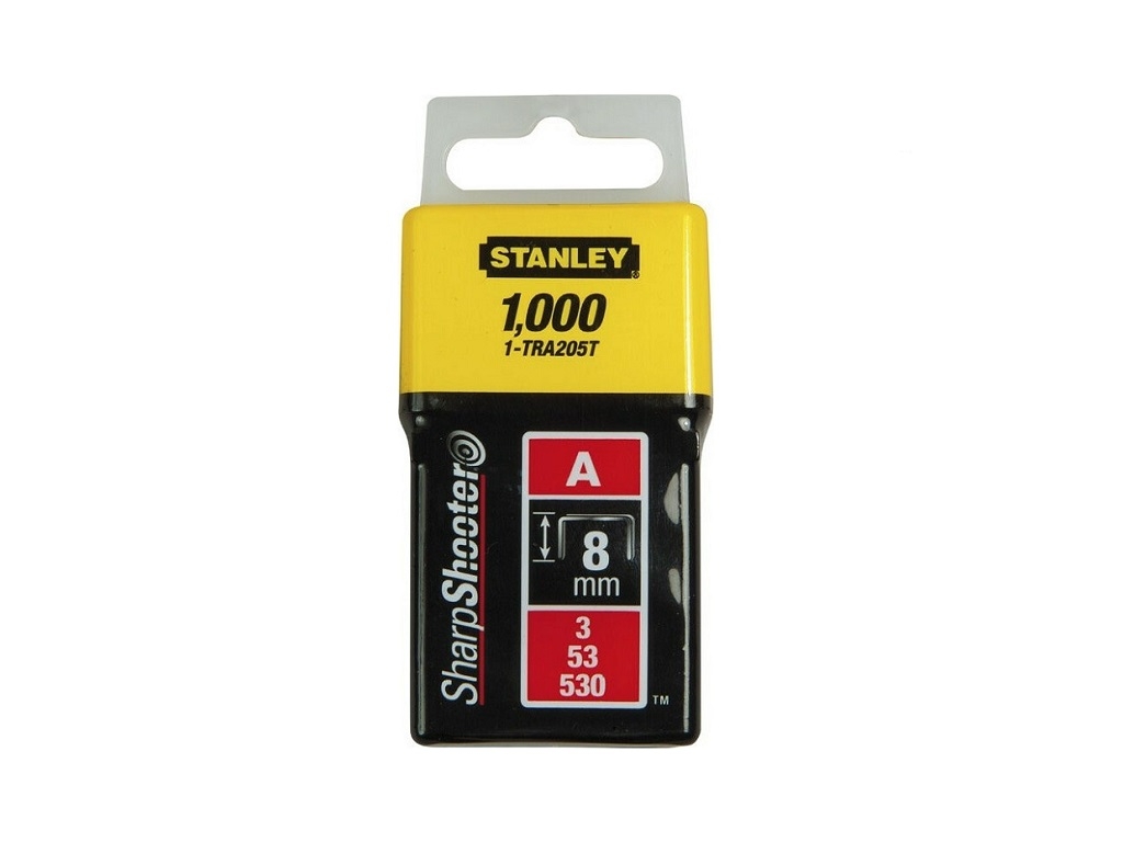 Εξαρτήματα - Αναλώσιμα - STANLEY  - Δίχαλα Type A (53) - 8mm - 1000τεμ