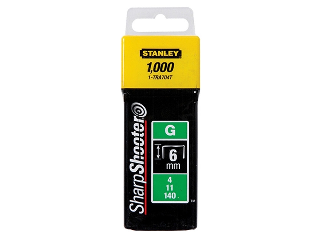 Accessories - Consumables - STANLEY - Heavy Type Forks G - 6mm - 1000pcs