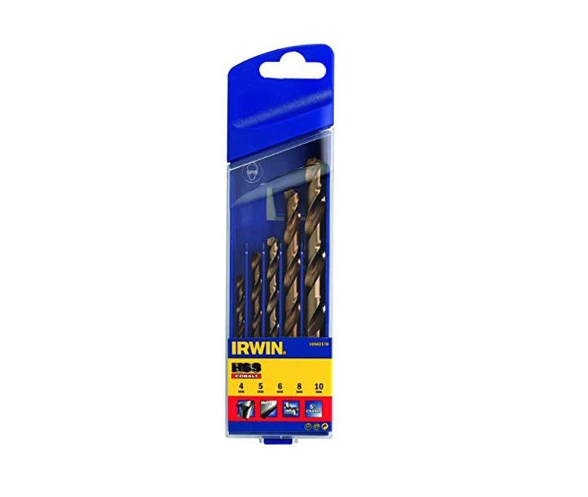Accessories - Consumables - Irwin 10502570 Σετ Τρυπάνια Μετάλλου 5ΤΜΧ 4-10mm