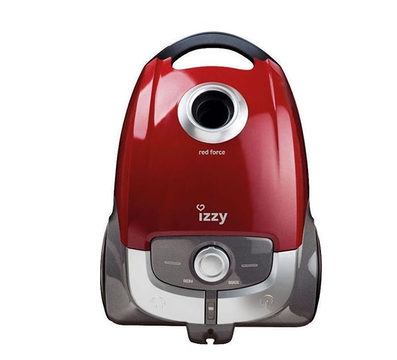 Home - Countryside - Izzy AC1108 Red Force Ηλεκτρική Σκούπα 700W με Σακούλα 4lt
