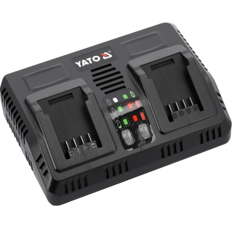 Εξαρτήματα - Αναλώσιμα - ΦΟΡΤΙΣΤΗΣ ΔΙΠΛΟΣ 18V 4,5Α YT-828501