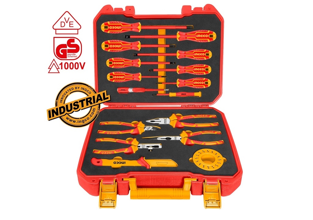 Hand Tools - Εργαλείων Ηλεκτρολόγου VDE Σετ 16 τεμ.
