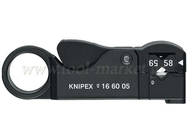 Knipex - Απογυμνωτής για ομόκεντρα καλώδια 105mm - Εργαλεία Ηλεκτρολόγων
