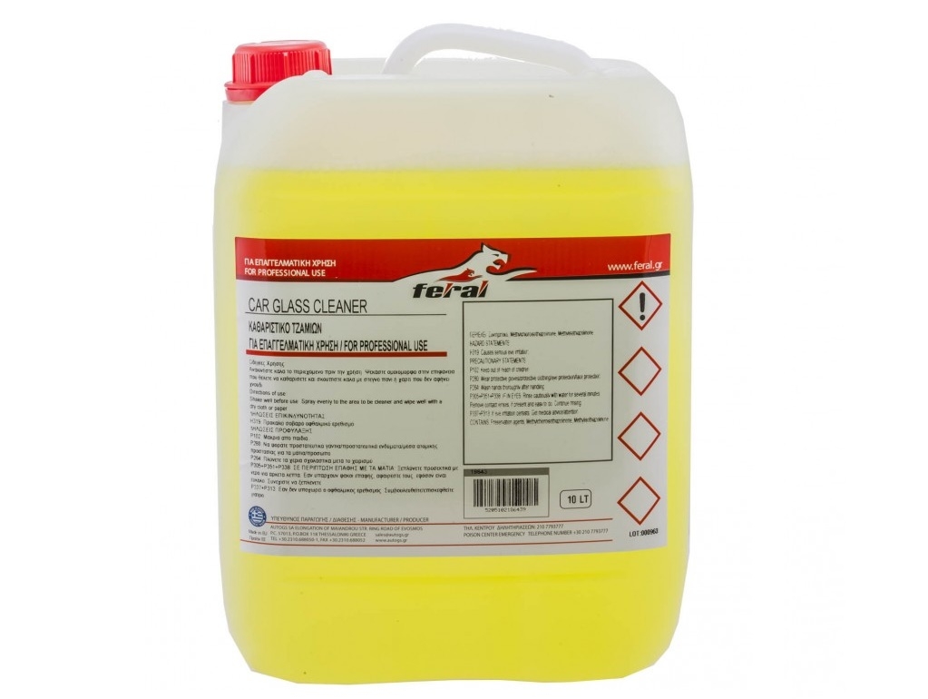 Auto - Moto Care Products - Feral - Professional glass cleaner 10Lt  18643