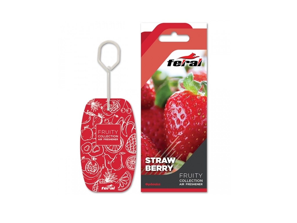 Auto - Moto Care Products - Feral - Fruity Collection strawberry Flavor 19205