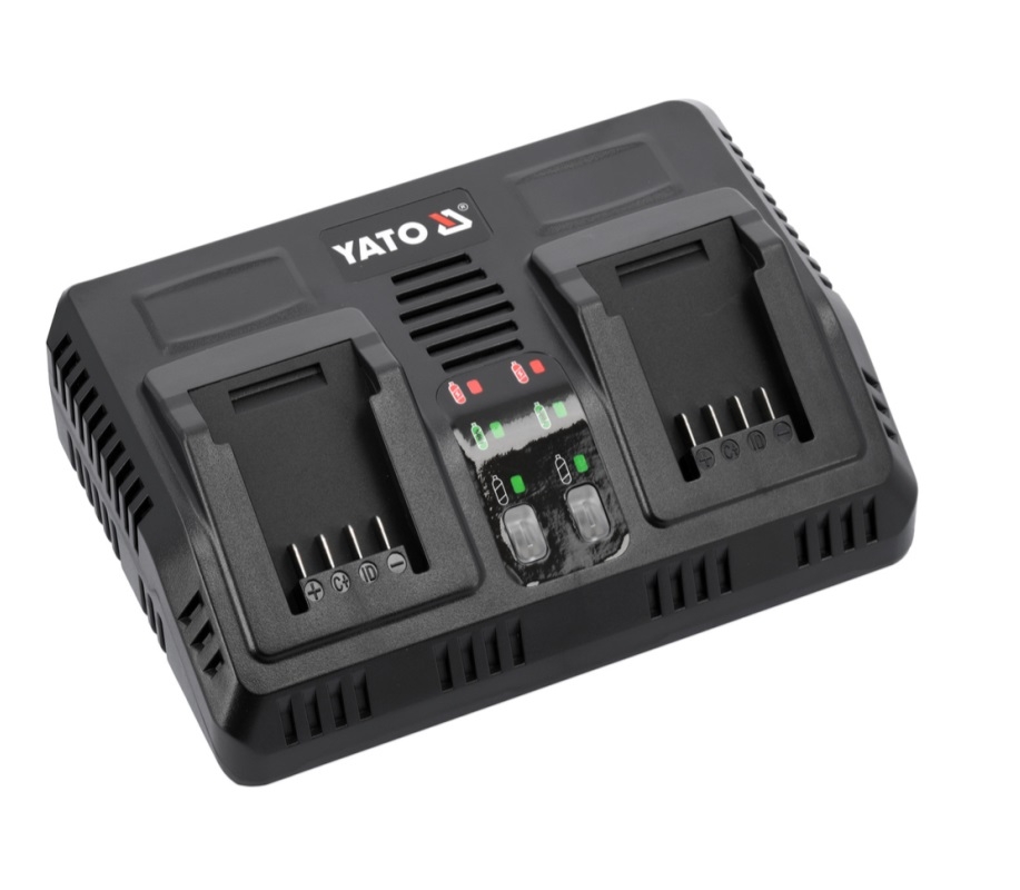 Εξαρτήματα - Αναλώσιμα - ΦΟΡΤΙΣΤΗΣ ΔΙΠΛΟΣ 18V 2,4Α YT-828499