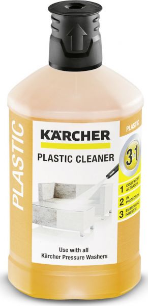 Karcher RM 613 3-in-1 Plastic Detergent Καθαριστικό 1lt - Steam Systems - Cleaning & Hygiene Products