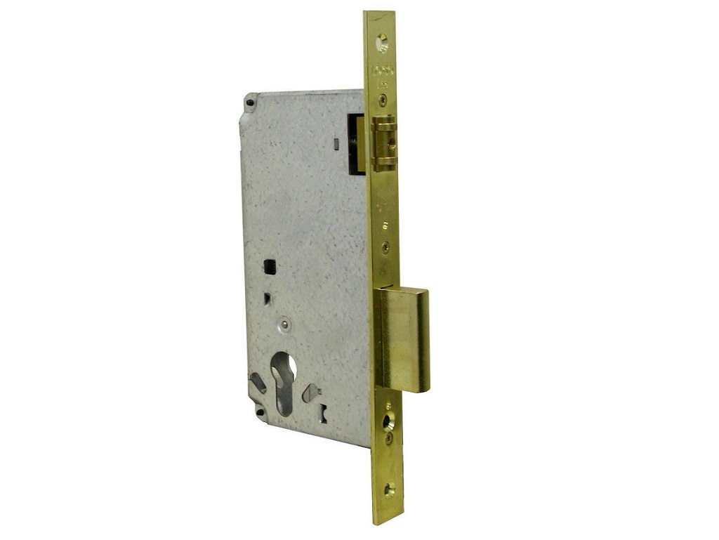 Cisa - Χωνευτή για Ξύλινες Πόρτες Κυλίνδρου 45mm 5C621.45 Χρυσό - Χρηματοκιβώτια - Κλειδαριές Ασφαλείας - Λουκέτα