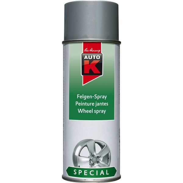 Auto - Moto Care Products - Kwasny Group AutoK 233037 SPRAY ΒΑΦΗΣ ΖΑΝΤΩΝ , ΑΣΗΜΙ - 400 ML