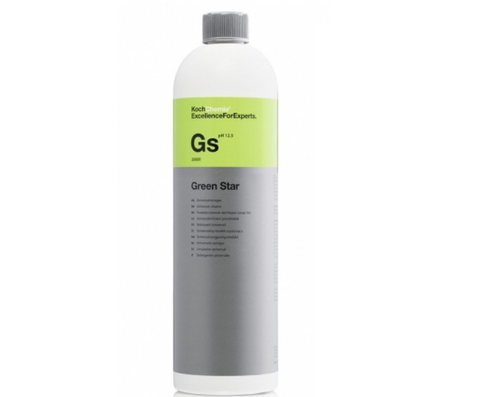 Auto - Moto Care Products - ΚΑΘΑΡΙΣΤΙΚΟ ΓΕΝΙΚΗΣ ΧΡΗΣΗΣ GREEN STAR (Gs) (pH 12,5) 1LT