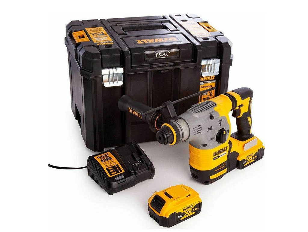 Electrical Power Tools - DeWALT - PISTOL 18V XR +2 BATTERIES 5AH