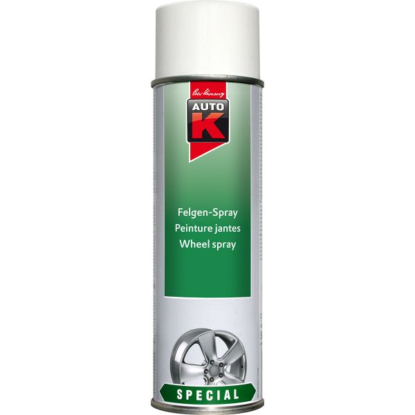 Auto - Moto Care Products - Kwasny Group AutoK 633046 SPRAY ΒΑΦΗΣ ΖΑΝΤΩΝ , ΑΣΠΡΟ - 500 ML