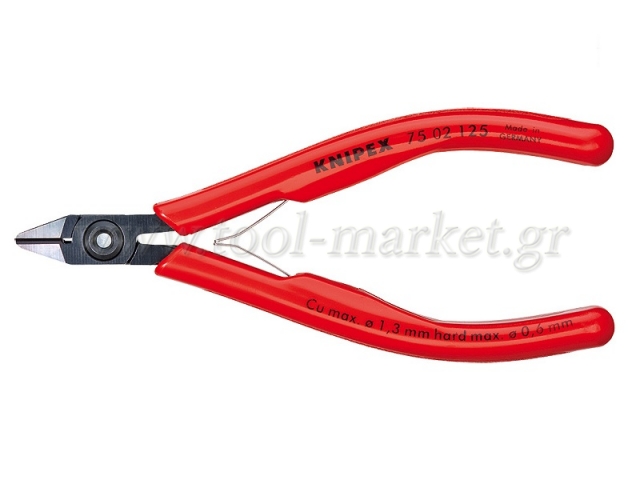 Hand Tools - Knipex - Cutter diagonal Electronic insulation 125mm 