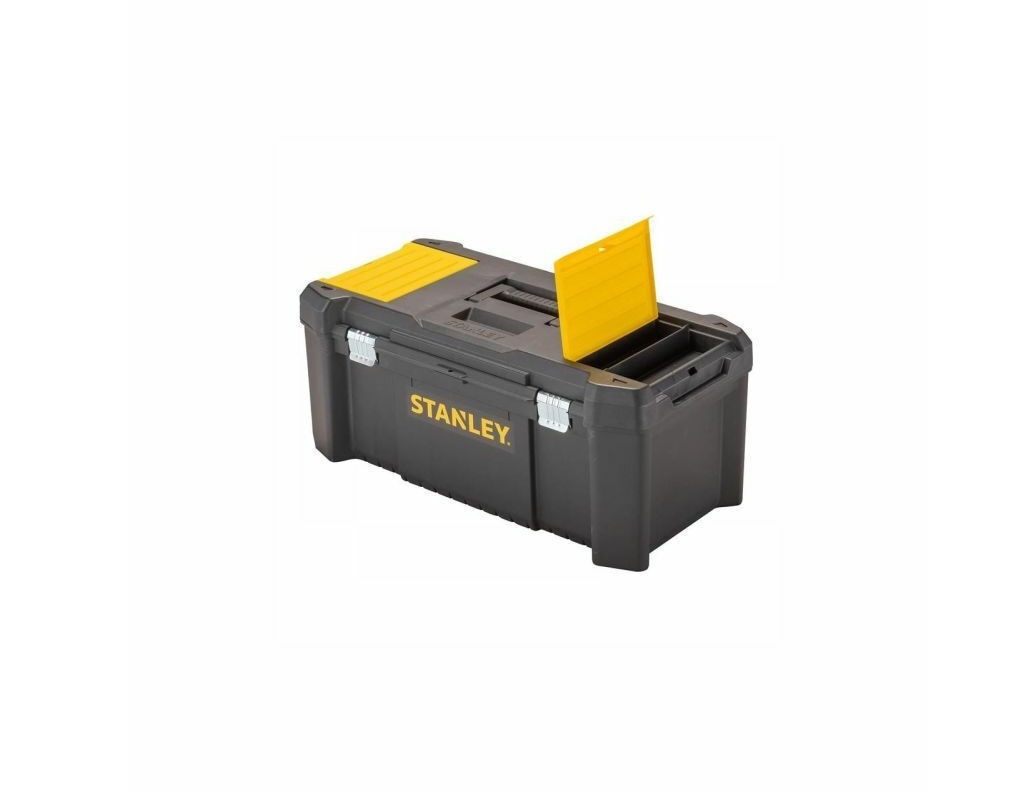 Αποθήκευση   - Stanley - Essential Εργαλειοθήκη Χειρός Πλαστική με Ταμπακιέρα Π66.5xB33.5xΥ28cm