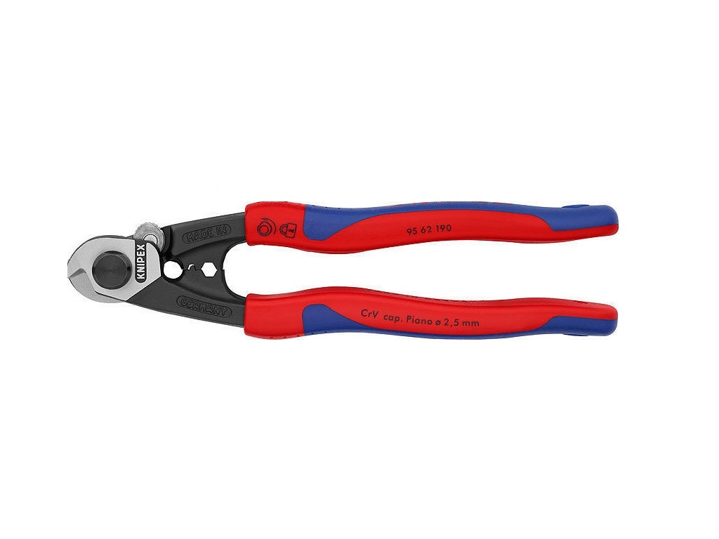 Εργαλεία Χειρός - Knipex - Κόφτης Συρματόσχοινων (έως 6.00mm) & Καλωδίων (έως 7.00mm)