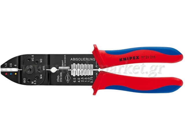 Knipex - Πένσα για ακροδέκτες κλειστού τύπου 215mm - Εργαλεία Ηλεκτρολόγων