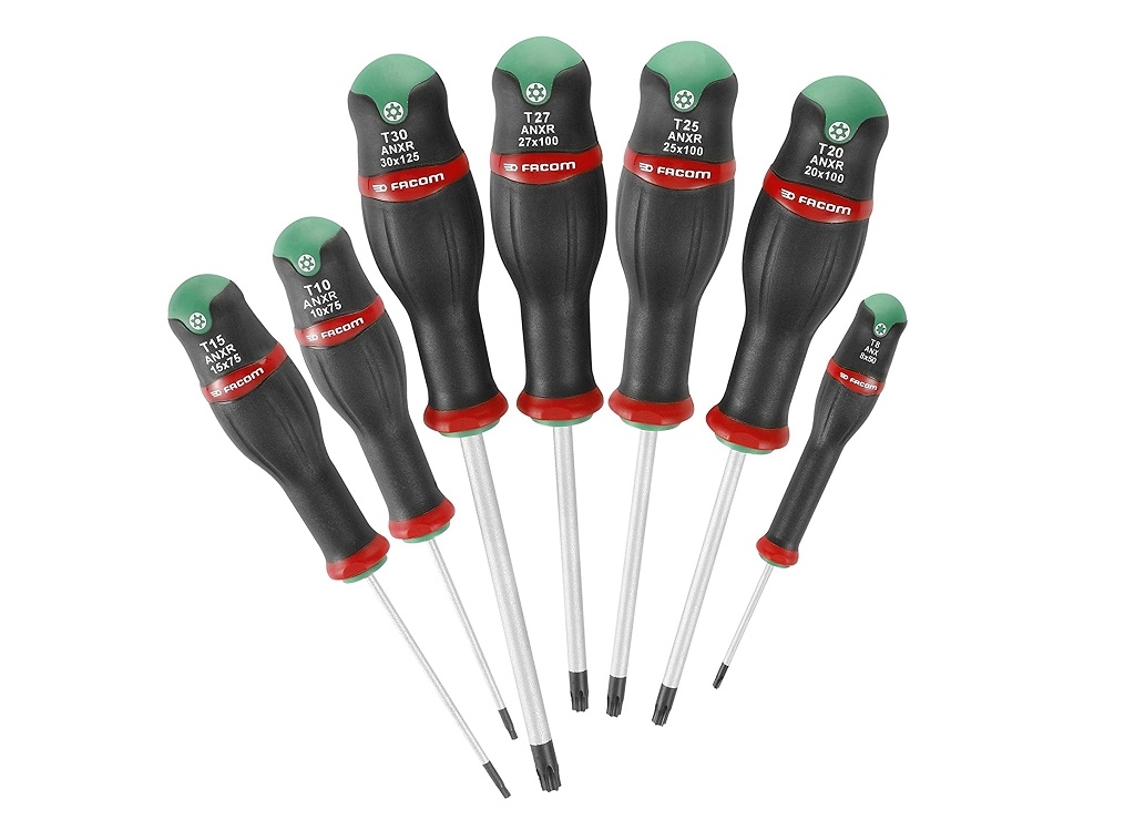 Hand Tools - Facom - Torx Screwdriver Set 7pcs