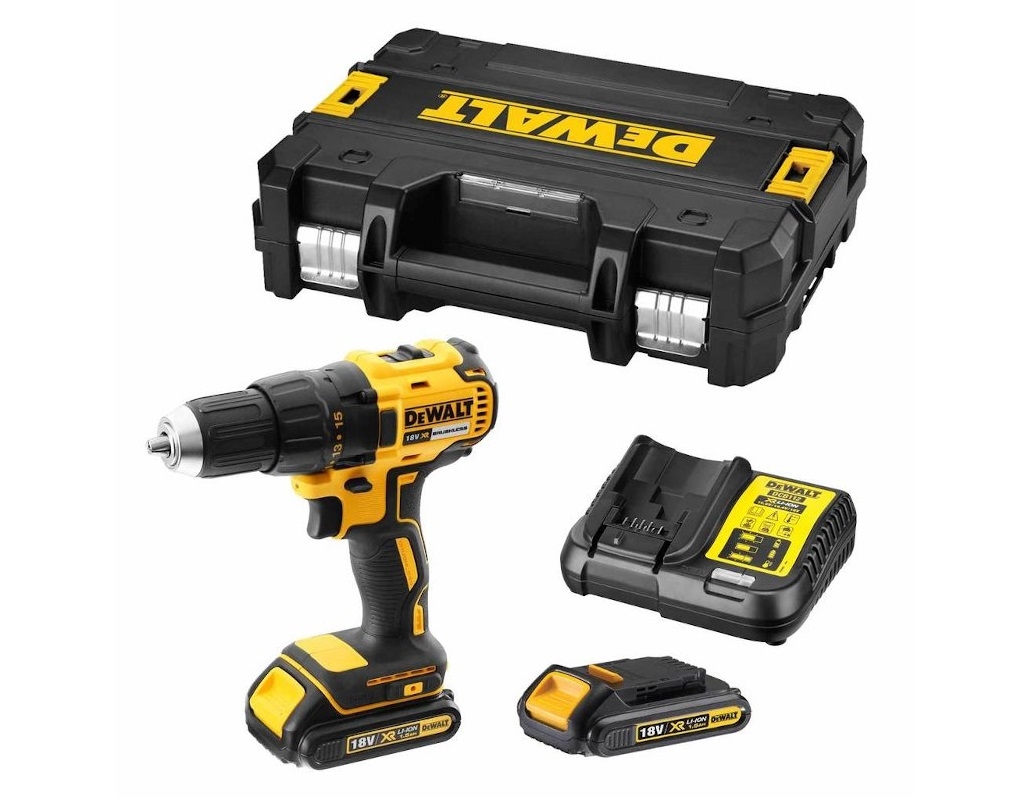 Εργαλεία μπαταρίας - DeWALT Δραπανοκατσάβιδο Μπαταρίας Brushless 18V 2x1.5Ah