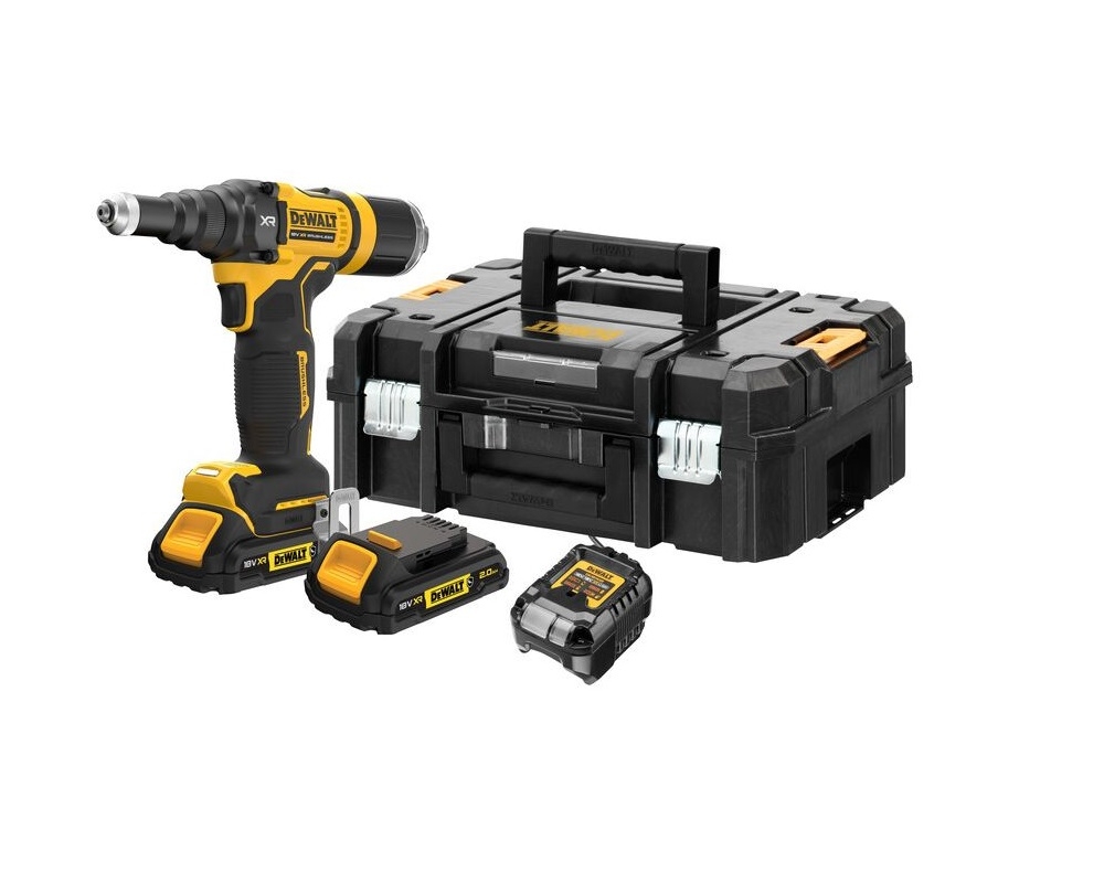 Εργαλεία μπαταρίας - Dewalt Πριτσιναδόρος 18V Xr 2x2Ah Li-Ion Tstak