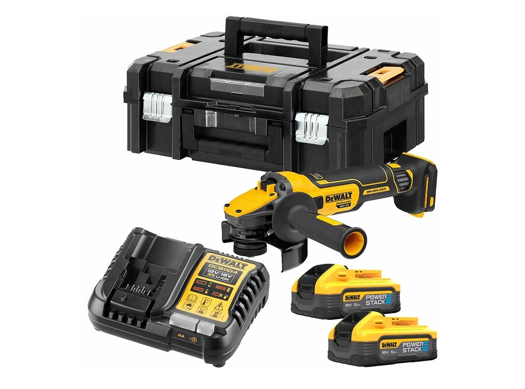 Εργαλεία μπαταρίας - Dewalt Τροχός 125mm Μπαταρίας 2x5Ah