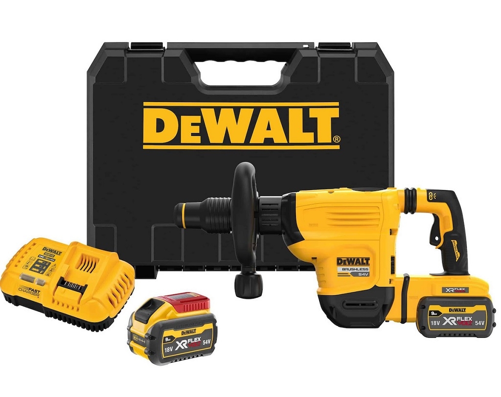 Cordless Power Tools - Dewalt Κρουστικό Σκαπτικό Μπαταρίας 54V με SDS Max