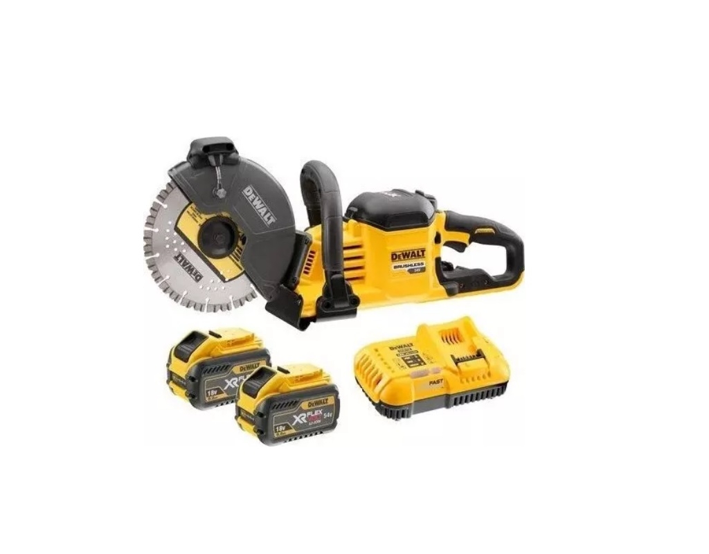 Εργαλεία μπαταρίας - Dewalt DCS691X2 Πριόνι Κοπής 54v 9Ah XR FLEXVOLT 230mm