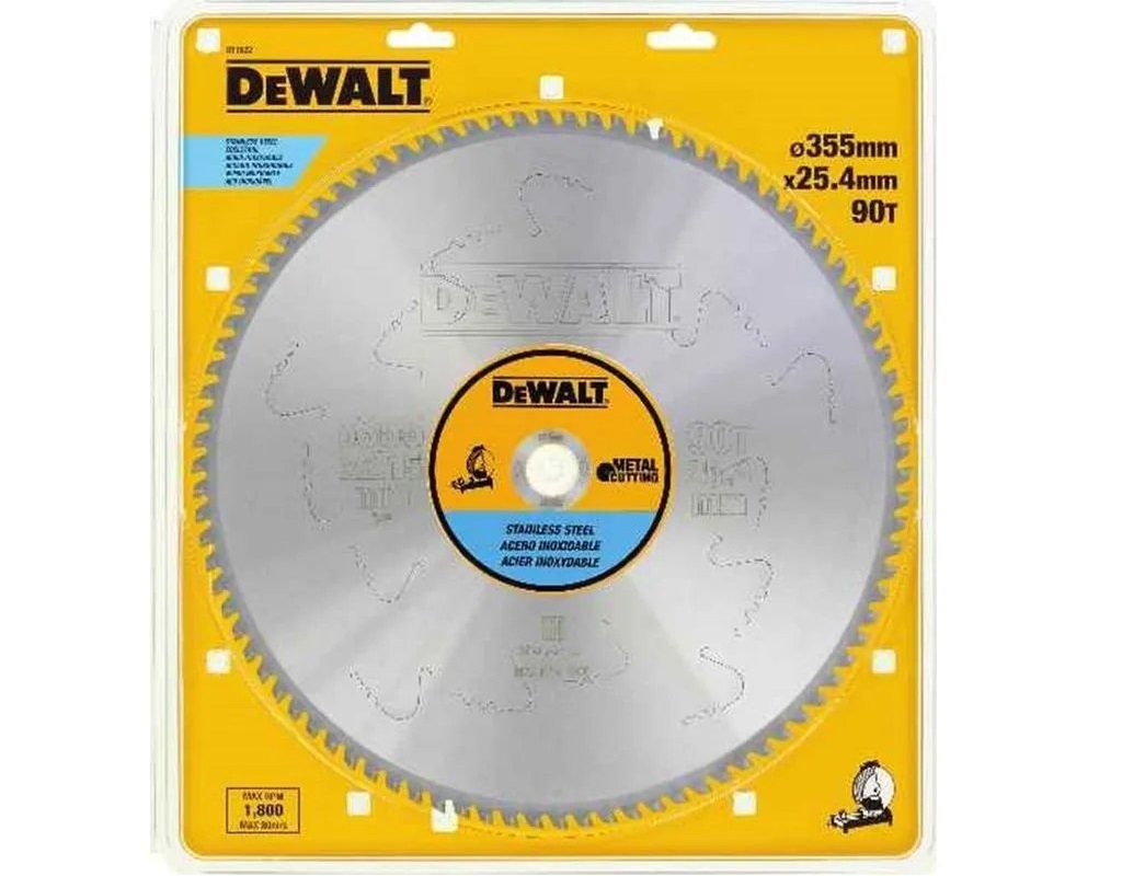 Accessories - Consumables - Dewalt DT1922 Δίσκος Μετάλλου 355 X 25.4 X 90T