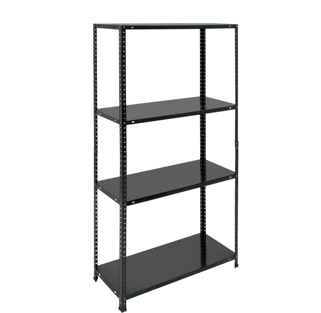 HOME USE μεταλλική ραφιέρα HUH-0200 με 4 ράφια, 75x30x150cm, μαύρη - Ραφιέρες HOME USE μεταλλική ραφιέρα HUH-0200 με 4 ράφια, 75x30x150cm, μαύρη - Ραφιέρες