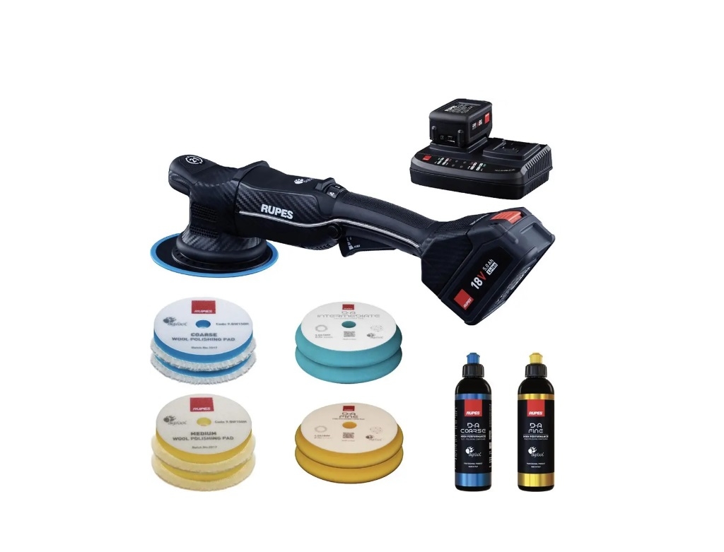 Cordless Power Tools - RUPES HLR21/CB2/STD BIGFOOT ΑΛΟΙΦΑΔΟΡΟΣ ΓΥΑΛΙΣΜΑΤΟΣ ΜΠΑΤΑΡΙΑΣ, 21MM (ΣΩΜΑ & ΜΠΑΤ. & ΤΑΧΥΦ.)