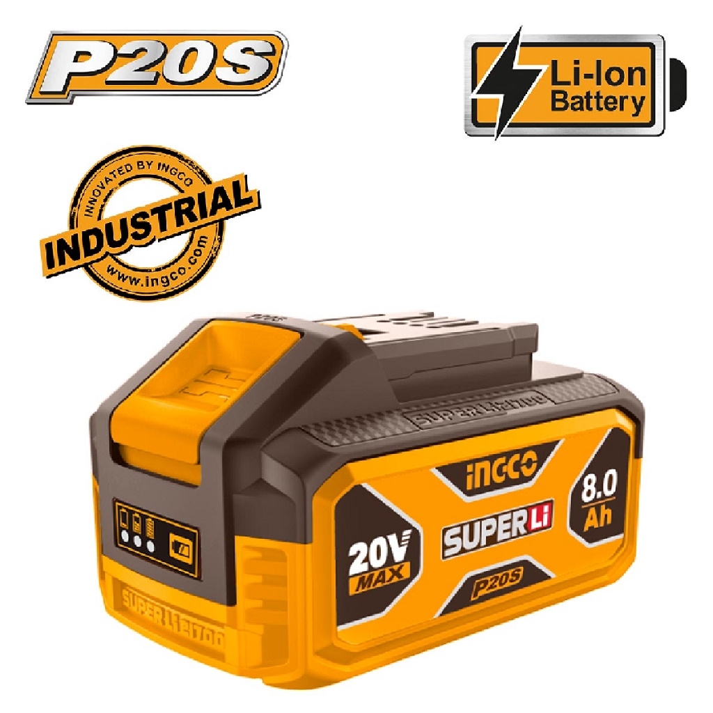 Εξαρτήματα - Αναλώσιμα - Μπαταρία 20V 8.0Ah Li-Ion