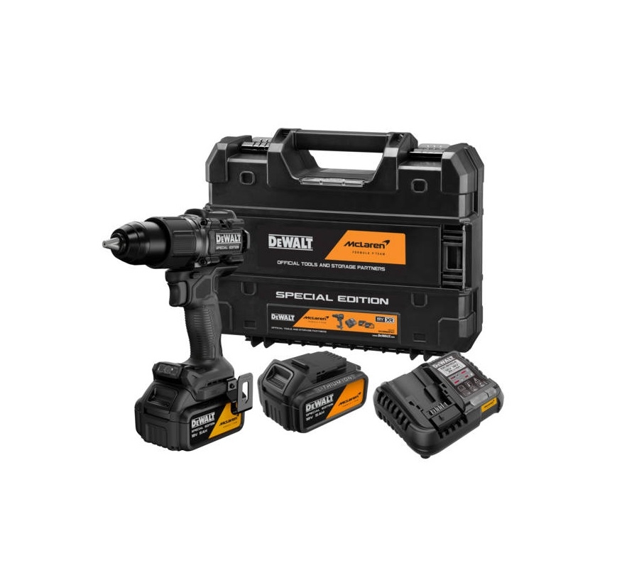 Cordless Power Tools - Dewalt DCD86MP2T McLaren Κρουστικό Δραπανοκατσάβιδο 18V 2x5Ah TSTAK