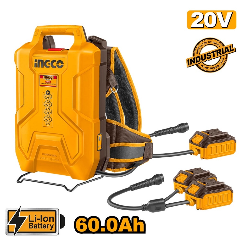 Εξαρτήματα - Αναλώσιμα - Μπαταρία Πλάτης 20V/20V+20V 60.0Ah/30.0Ah Li-Ion