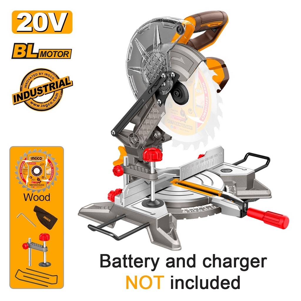 Cordless Power Tools - Φαλτσοπρίονο Μπαταρίας 20V Li-Ion SOLO Φ 210mm