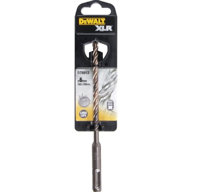 Εξαρτήματα - Αναλώσιμα - Dewalt DT8913 Τρυπάνι SDS Plus 4Τ 6Χ160mm
