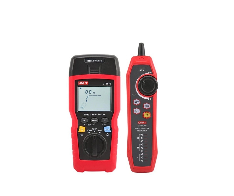 UNI-T tester καλωδίων δικτύου UT685B KIT, TDR - Electrician Tools UNI-T tester καλωδίων δικτύου UT685B KIT, TDR - Electrician Tools