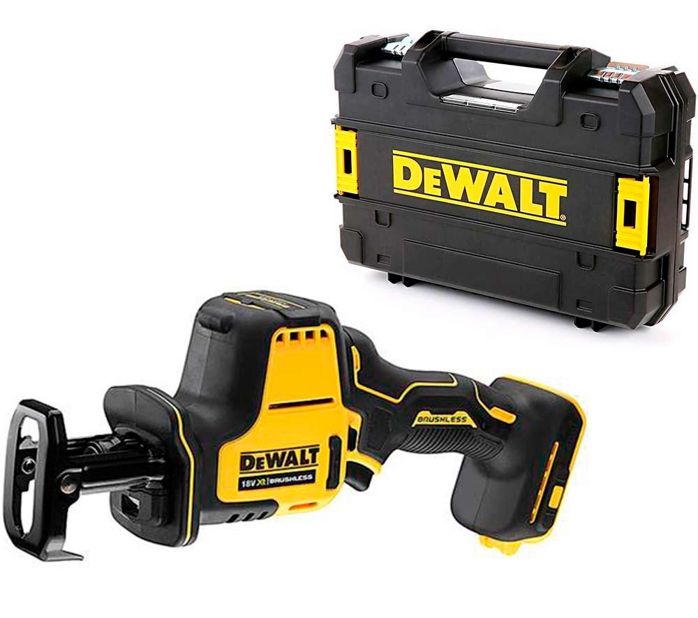 Εργαλεία μπαταρίας - DeWALT - Σεγάτσα Κόμπακτ Brushless 18V XR Χωρίς Μπαταρία +Φορτιστή με βαλίτσα