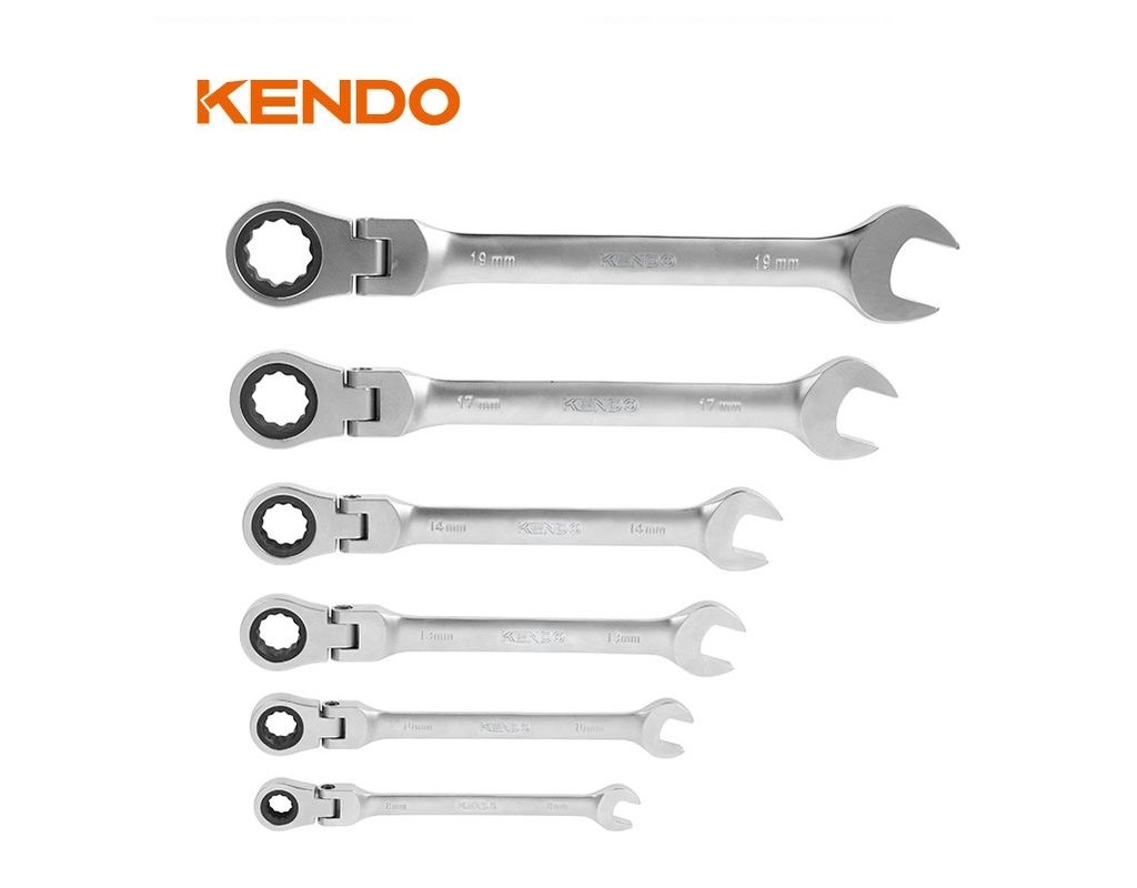 Hand Tools - Kendo 15620 Σετ 6ΤΜΧ Γερμανοπολύγωνων Καστάνιας