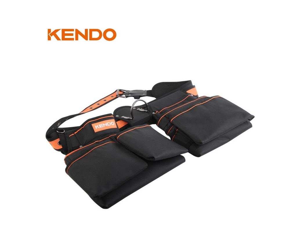 Storage  - Kendo 90156 Ζώνη Εργαλείων Υφασμάτινη με Θήκες L640xW340mm