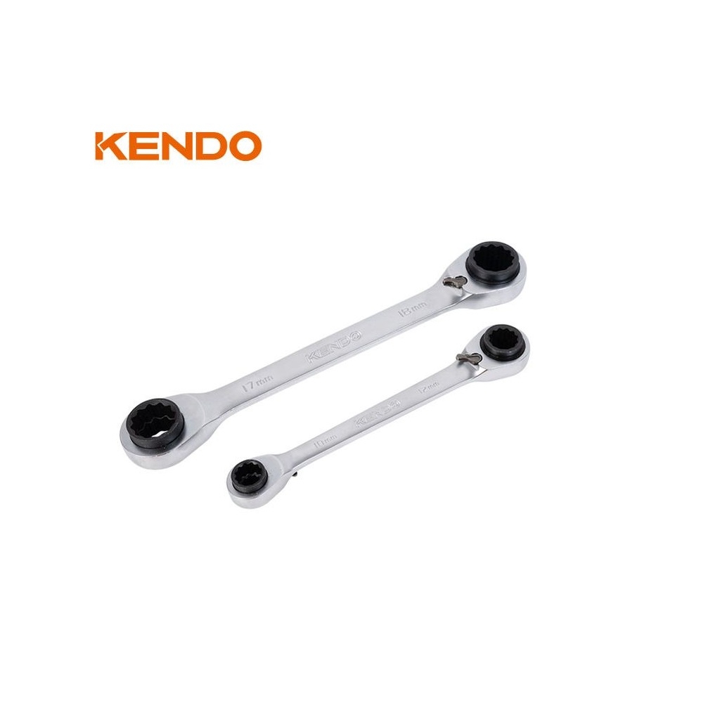 Hand Tools - Kendo 15585 Σετ 2ΤΜΧ Γερμανοπολύγωνων Κλειδιών Καστάνιας